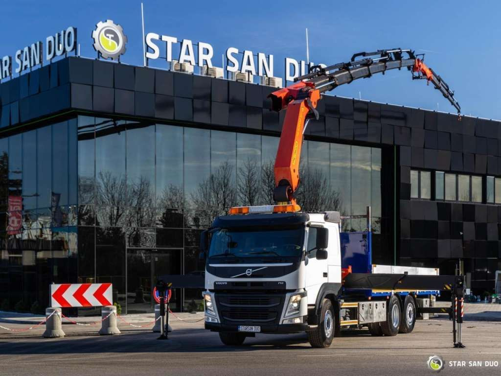 Volvo FM 460 6x2 PALFINGER PK 42002 FLY JIB Crane Eu - Caminhão grua: foto 1 Volvo FM 460 6x2 PALFINGER PK 42002 FLY JIB Crane Eu - Caminhão grua: foto 1
