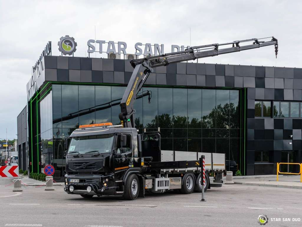 Volvo FMX 370 6x2 PALFINGER PK 22002 EH Crane Kran - Caminhão grua: foto 1 Volvo FMX 370 6x2 PALFINGER PK 22002 EH Crane Kran - Caminhão grua: foto 1