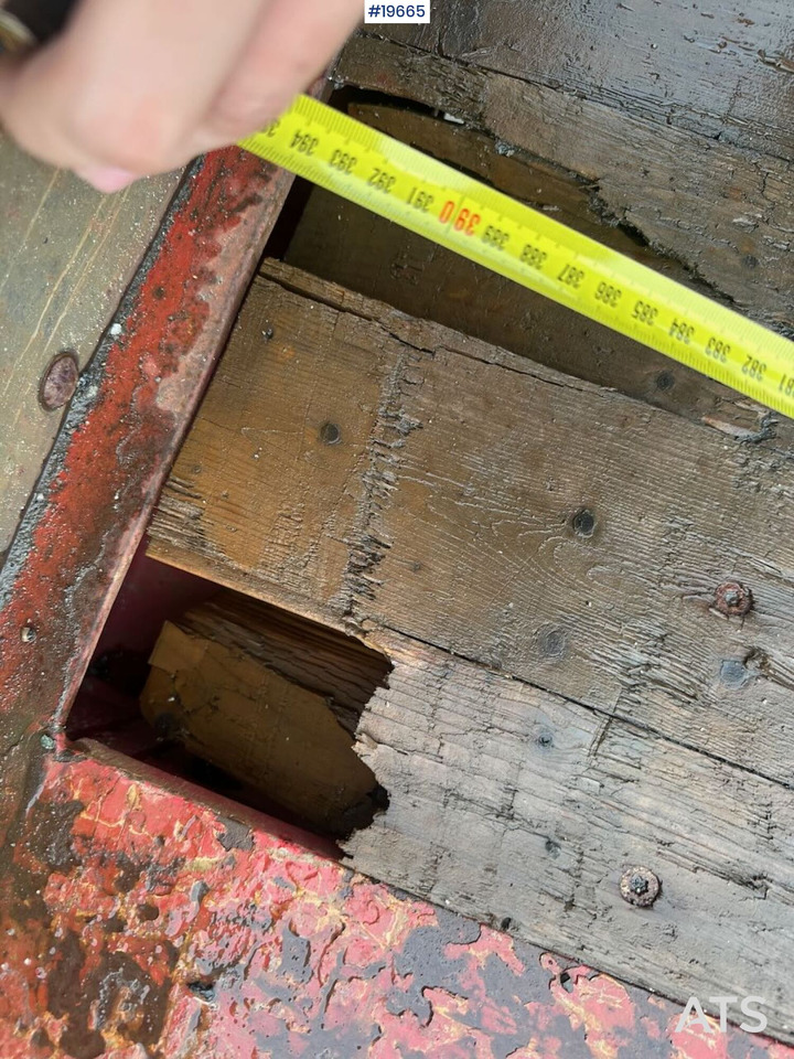 Broshuis 3 AUD-44 brønnhenger. - Semi-reboque plataforma/ Caixa aberta: foto 5 Broshuis 3 AUD-44 brønnhenger. - Semi-reboque plataforma/ Caixa aberta: foto 5