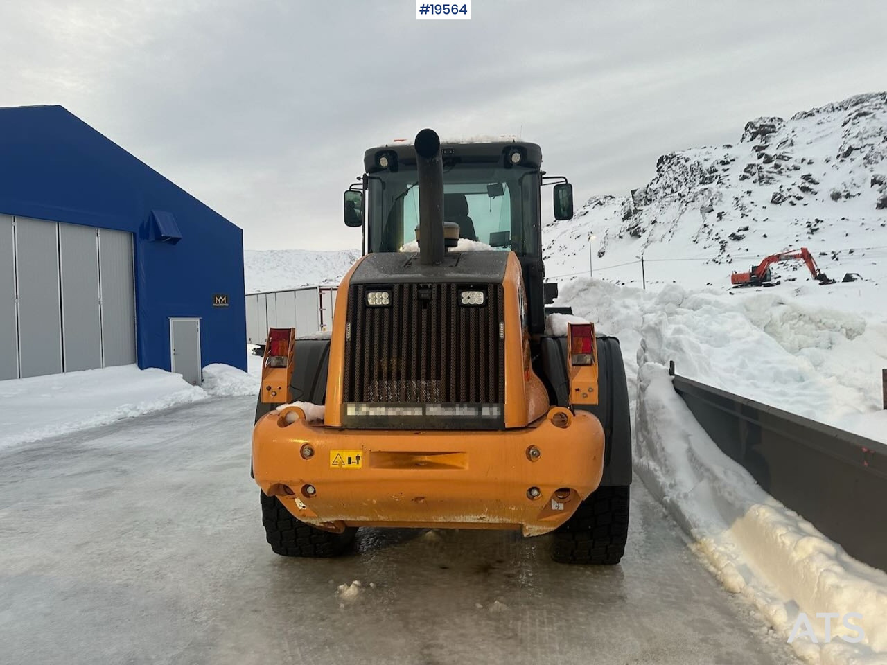 Case 721E hjullaster m/ snøskuffe og grusskuffe. Ny vekt og 2 sett dekk. SE VIDEO - Carregadeira de rodas: foto 5 Case 721E hjullaster m/ snøskuffe og grusskuffe. Ny vekt og 2 sett dekk. SE VIDEO - Carregadeira de rodas: foto 5
