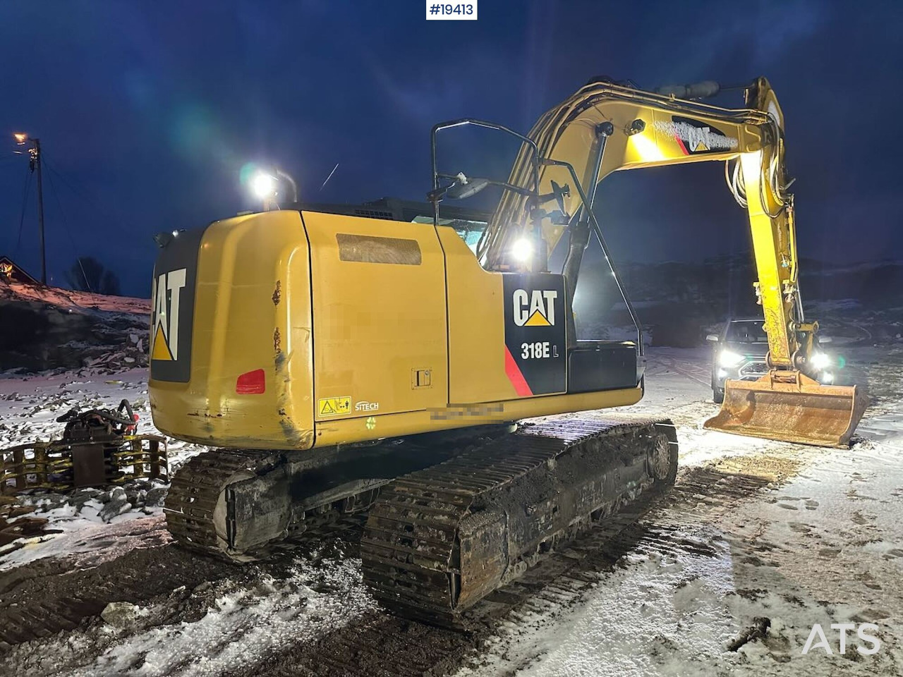 Escavadeira Caterpillar 318EL: foto 5