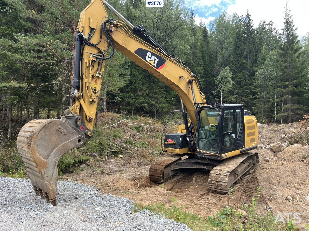 Caterpillar 320 ELRR gravemaskin m/ tannskuffe SE VIDEO - Escavadora de rastos: foto 1 Caterpillar 320 ELRR gravemaskin m/ tannskuffe SE VIDEO - Escavadora de rastos: foto 1