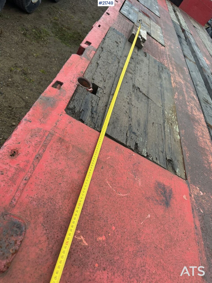 Damm 3SD335 3 akslet maskintralle - Semireboque baixa: foto 4 Damm 3SD335 3 akslet maskintralle - Semireboque baixa: foto 4