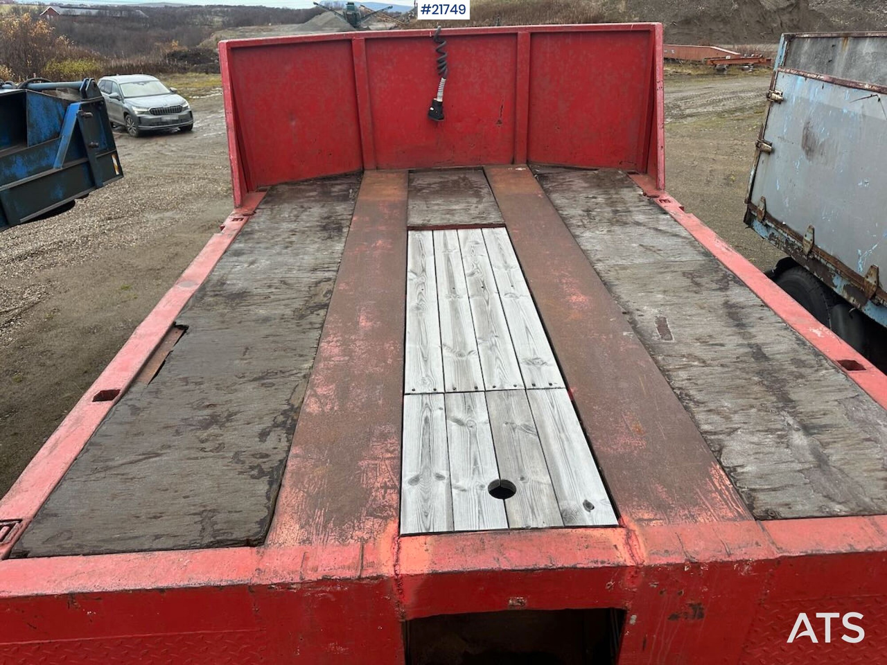 Damm 3SD335 3 akslet maskintralle - Semireboque baixa: foto 2 Damm 3SD335 3 akslet maskintralle - Semireboque baixa: foto 2