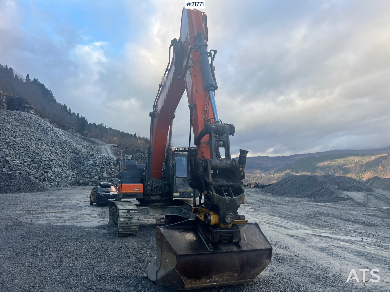 Doosan Dx300lc-5 Gravemaskin m/ rototilt og pusseskuffe - Escavadeira: foto 4 Doosan Dx300lc-5 Gravemaskin m/ rototilt og pusseskuffe - Escavadeira: foto 4