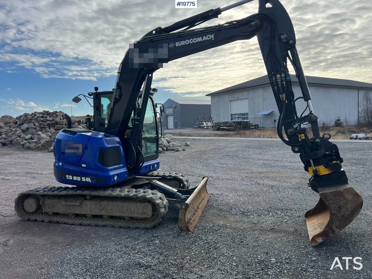 Euromach ES 85 SB4 - Escavadeira: foto 1 Euromach ES 85 SB4 - Escavadeira: foto 1