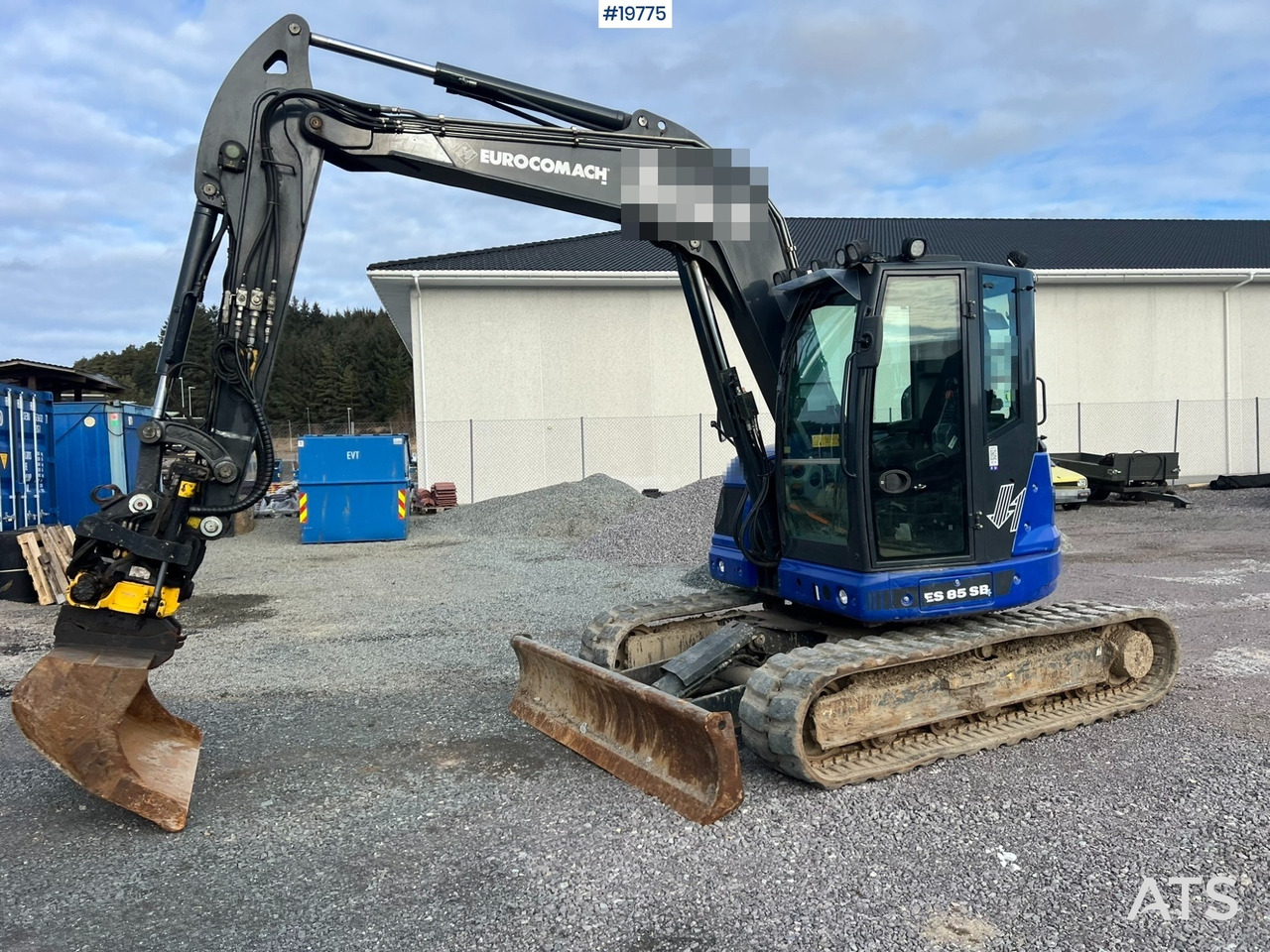 Euromach ES 85 SB4 - Escavadeira: foto 5 Euromach ES 85 SB4 - Escavadeira: foto 5
