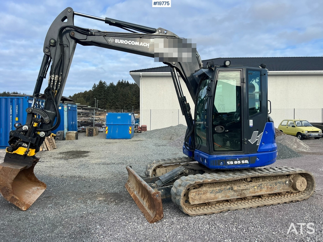 Euromach ES 85 SB4 - Escavadeira: foto 4 Euromach ES 85 SB4 - Escavadeira: foto 4