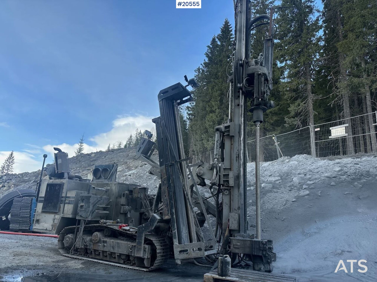 Gemsa Gemrok 45 borevogn. SE VIDEO - Máquina de perfuração: foto 1 Gemsa Gemrok 45 borevogn. SE VIDEO - Máquina de perfuração: foto 1