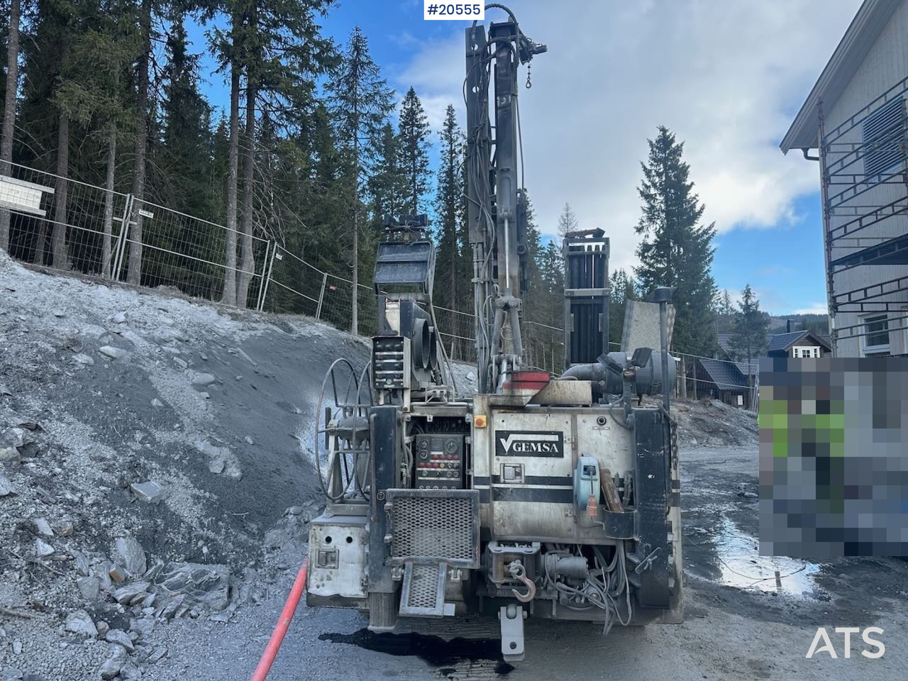 Gemsa Gemrok 45 borevogn. SE VIDEO - Máquina de perfuração: foto 4 Gemsa Gemrok 45 borevogn. SE VIDEO - Máquina de perfuração: foto 4