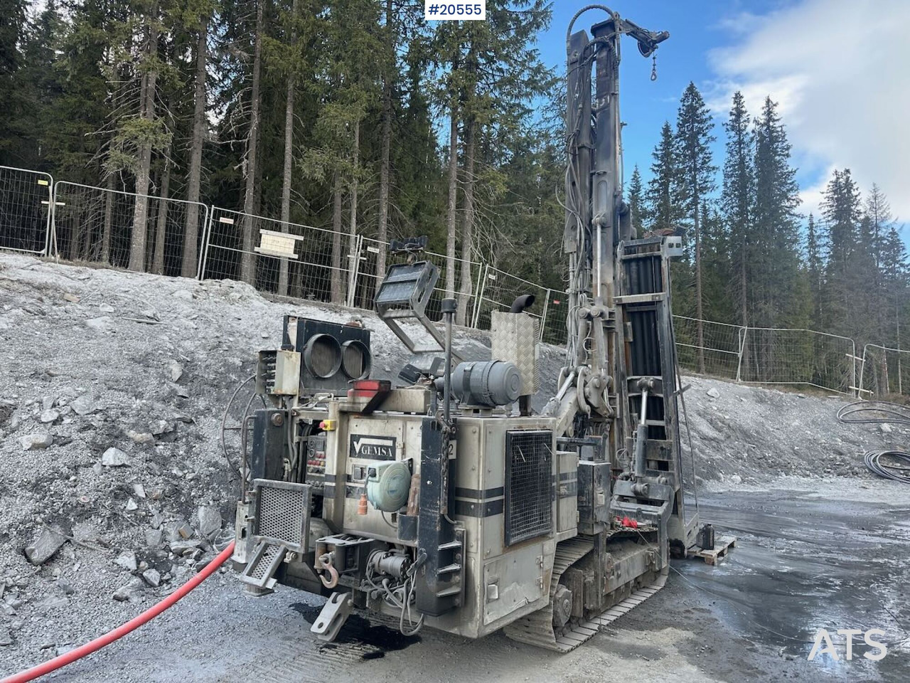 Gemsa Gemrok 45 borevogn. SE VIDEO - Máquina de perfuração: foto 3 Gemsa Gemrok 45 borevogn. SE VIDEO - Máquina de perfuração: foto 3