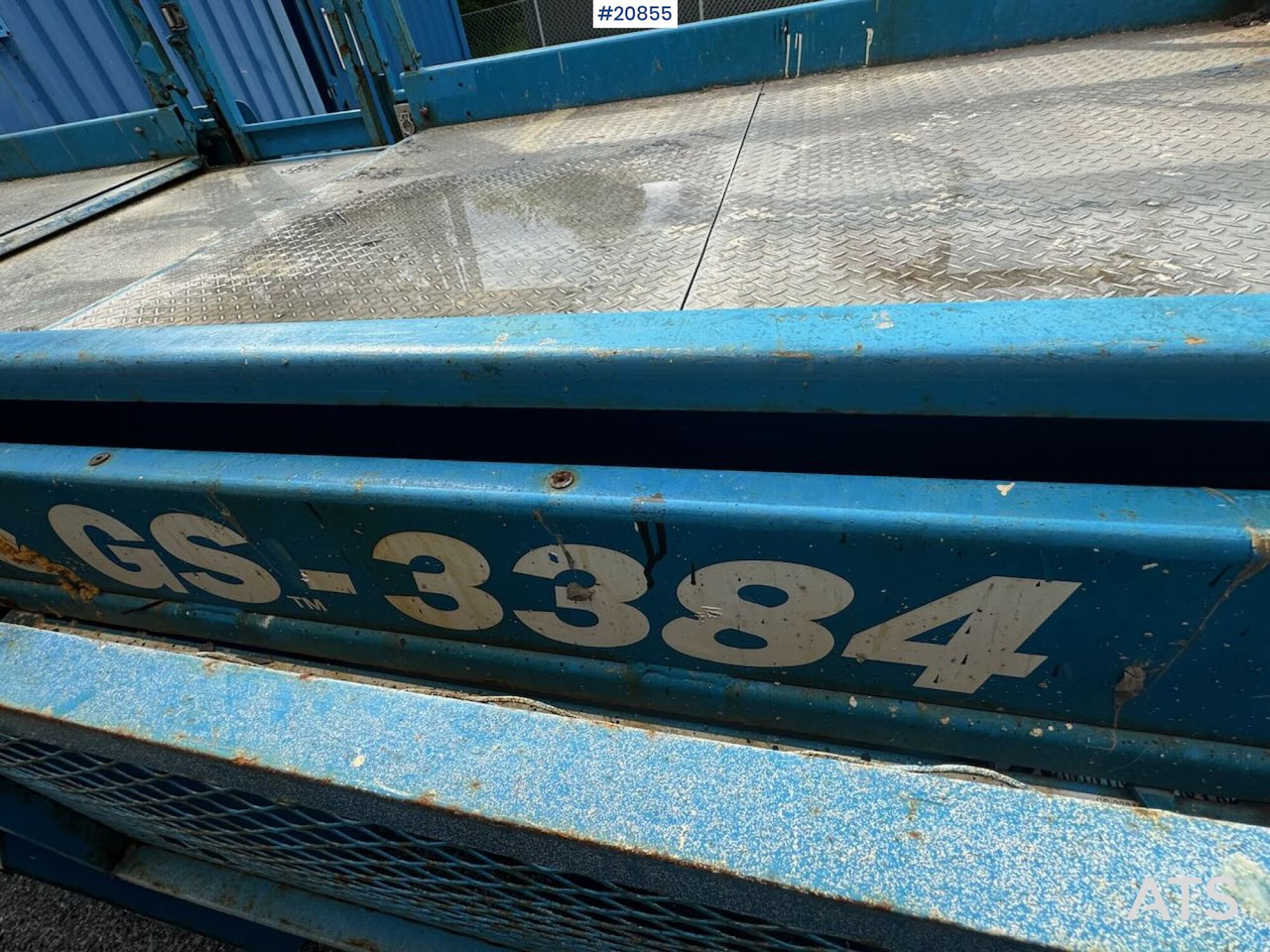 Plataforma de Tijera/ Plataforma de tesoura Genie GS 3384: foto 15