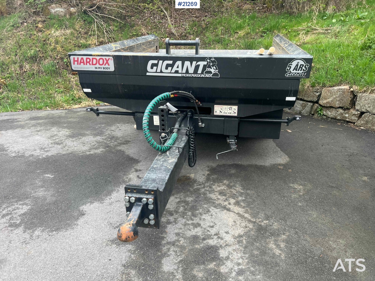 Reboque porta máquinas Gigant Hjulmaskin Henger: foto 13 Reboque porta máquinas Gigant Hjulmaskin Henger: foto 13