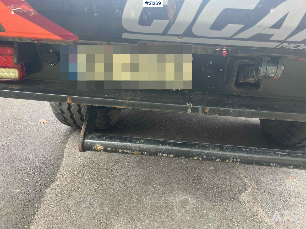 Reboque porta máquinas Gigant Hjulmaskin Henger: foto 20 Reboque porta máquinas Gigant Hjulmaskin Henger: foto 20