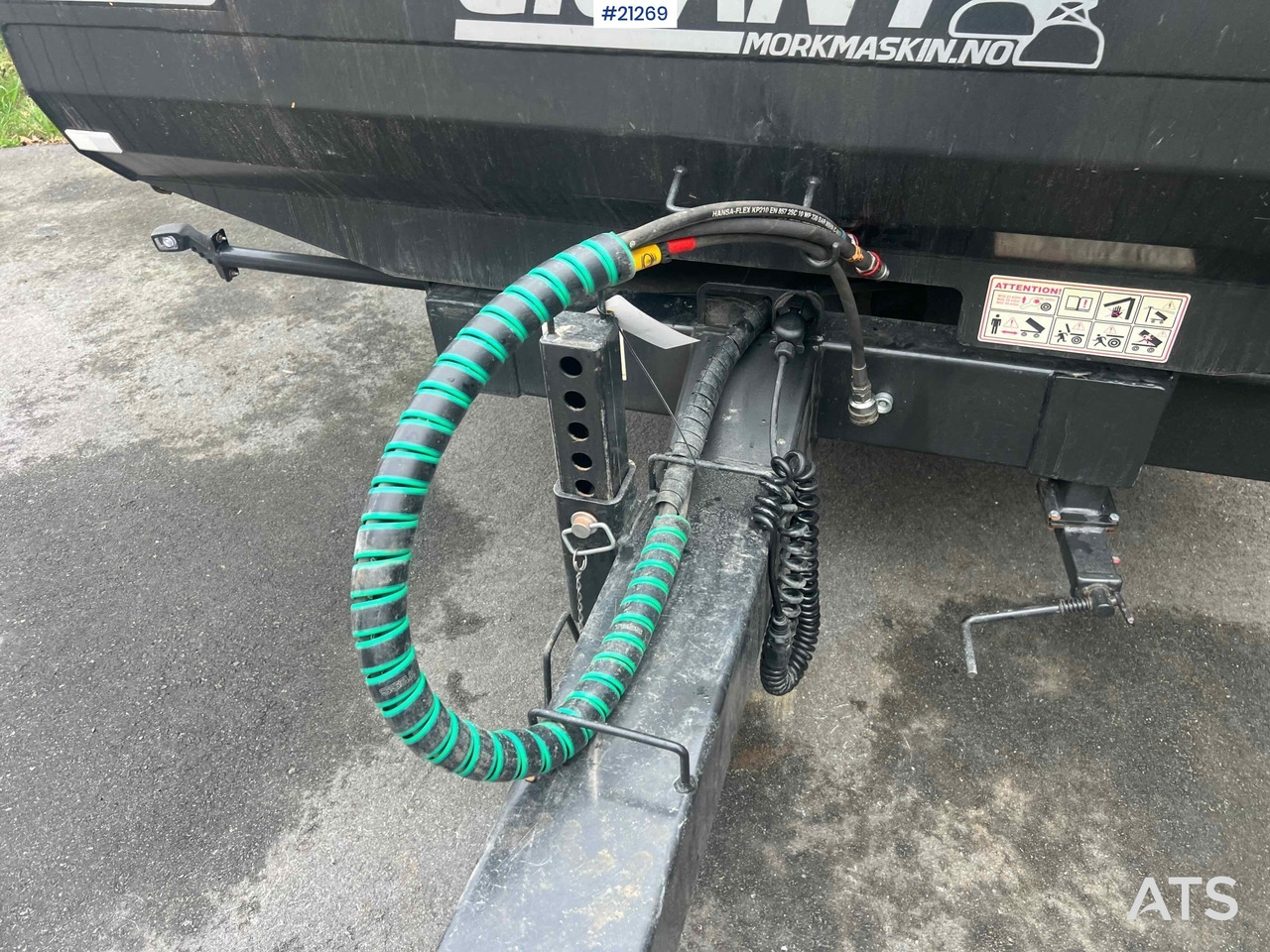 Reboque porta máquinas Gigant Hjulmaskin Henger: foto 17 Reboque porta máquinas Gigant Hjulmaskin Henger: foto 17