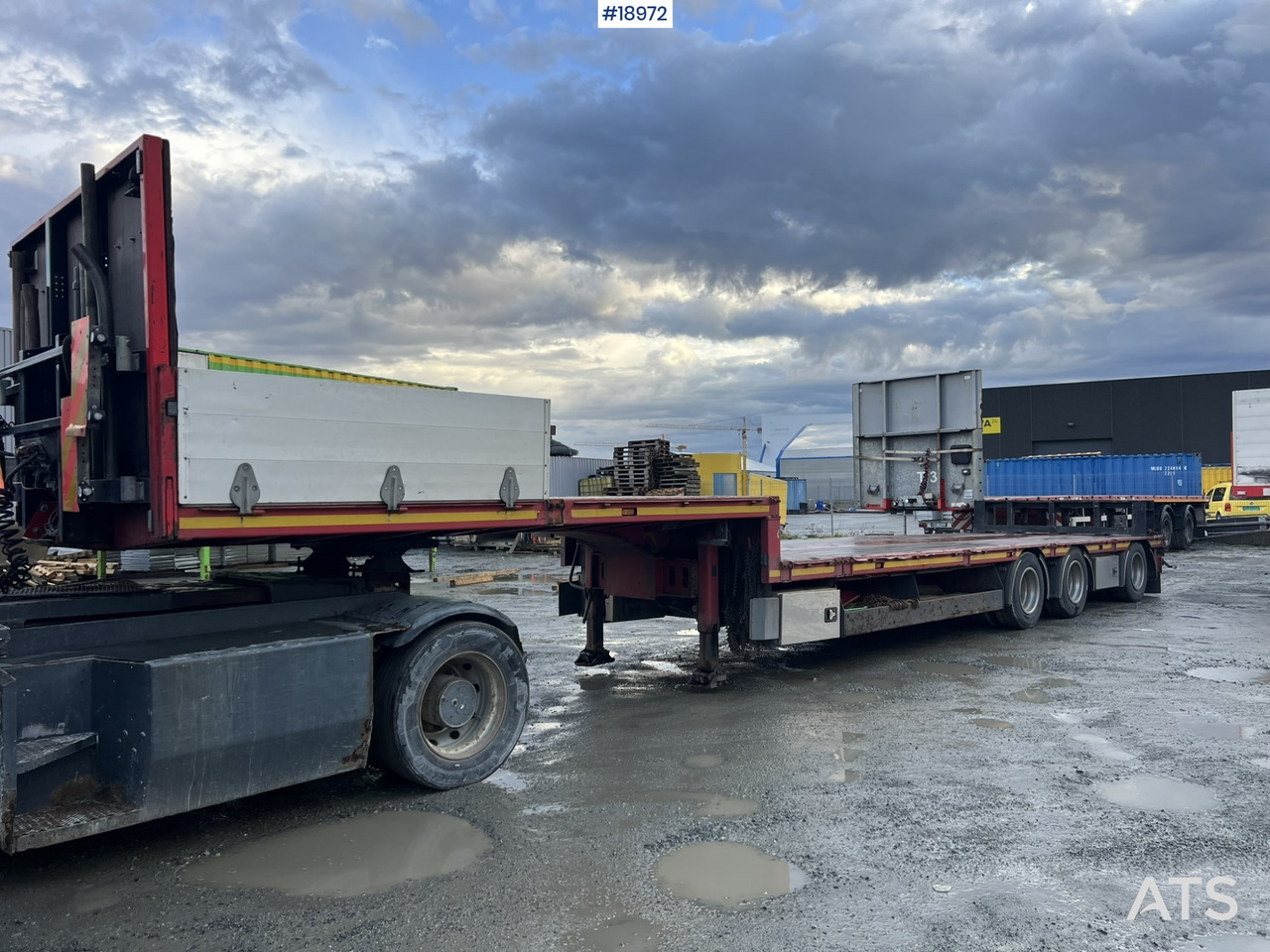 HRD 3 akslet jumbosemi m/ utrekk på 5.5 meter - Semireboque baixa: foto 3 HRD 3 akslet jumbosemi m/ utrekk på 5.5 meter - Semireboque baixa: foto 3