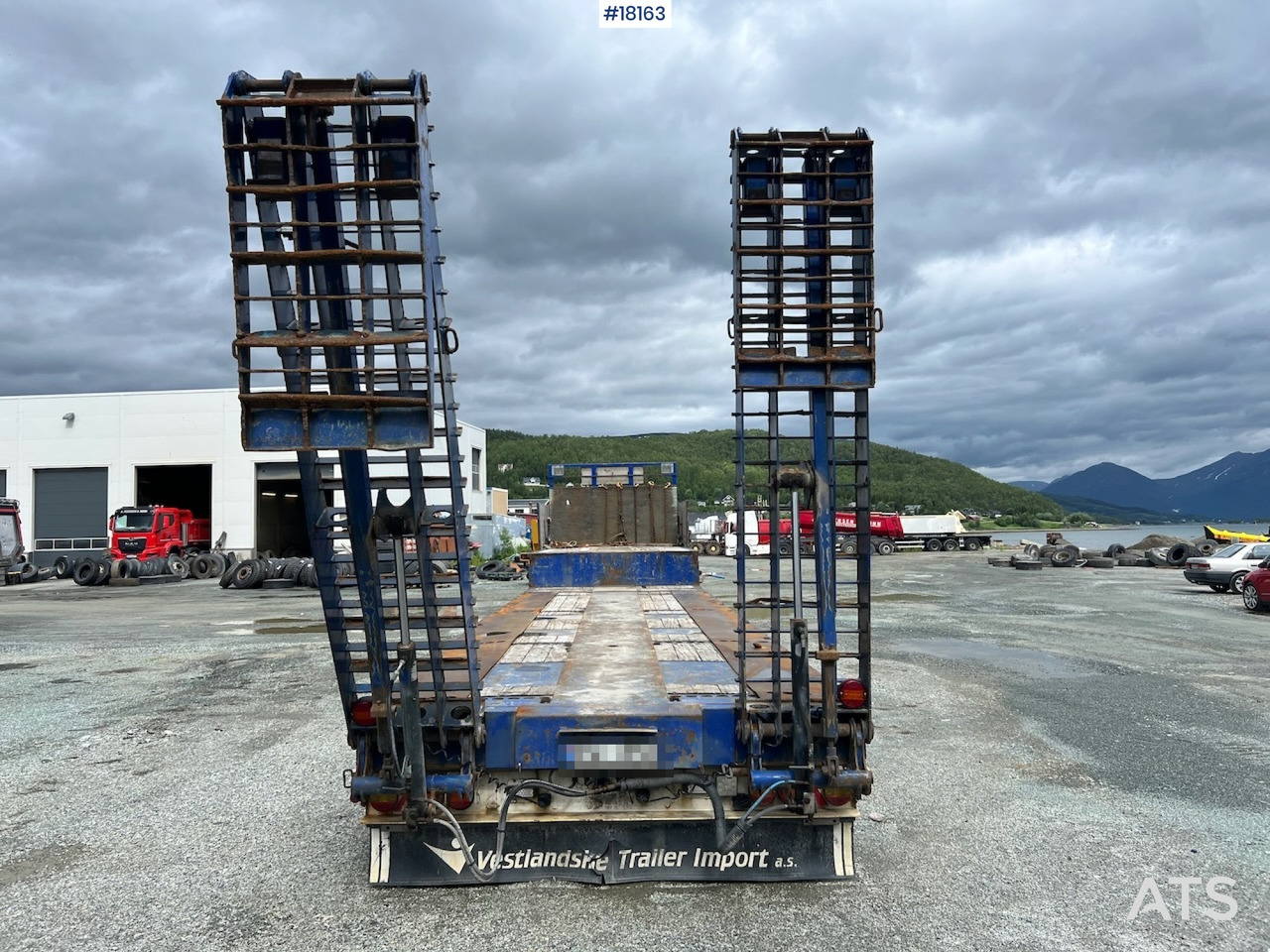 HRD maskinhenger - Semireboque transporte de veículos: foto 4 HRD maskinhenger - Semireboque transporte de veículos: foto 4