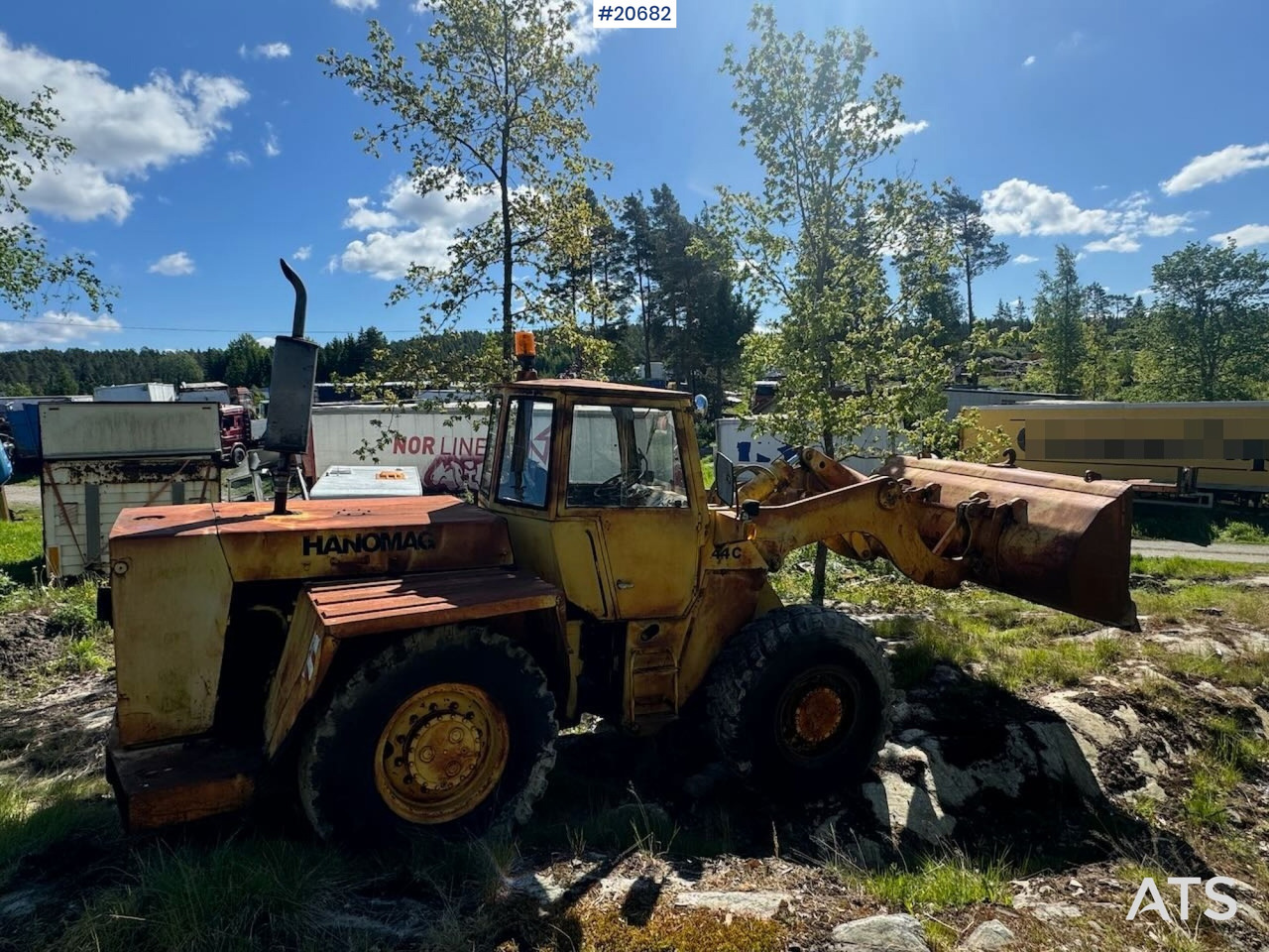 Carregadeira de rodas Hanomag 44: foto 6