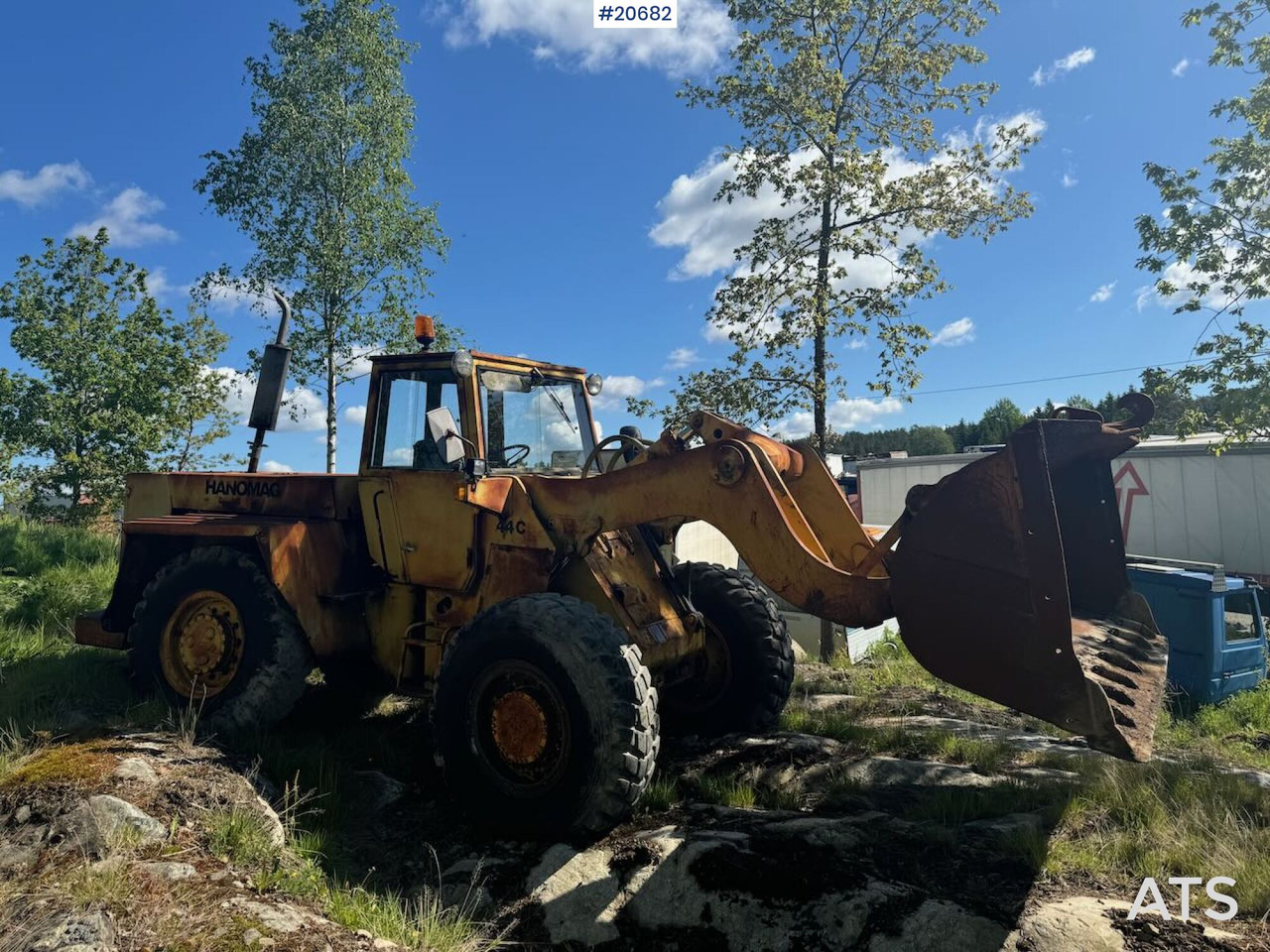 Carregadeira de rodas Hanomag 44: foto 7