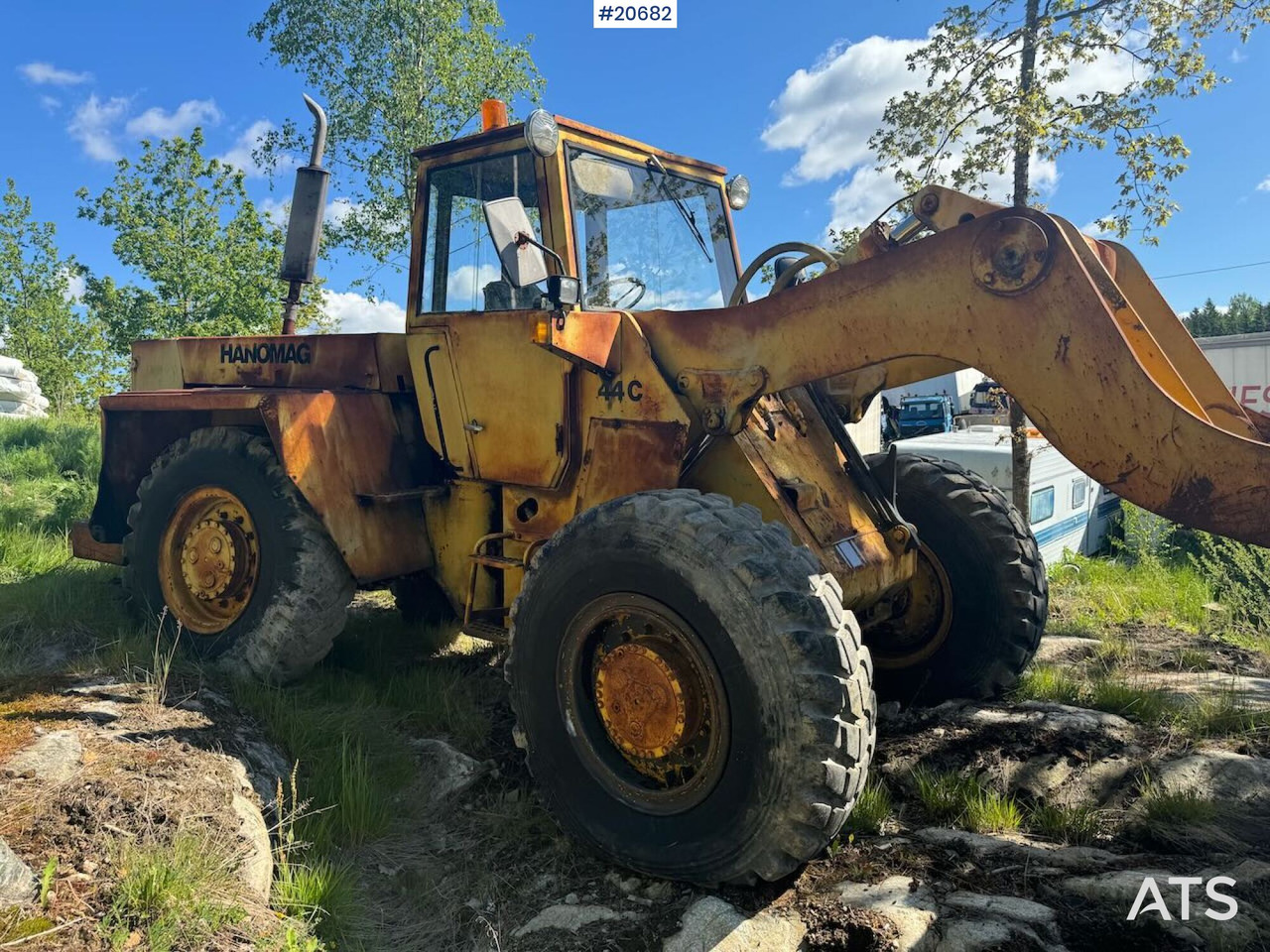 Carregadeira de rodas Hanomag 44: foto 8