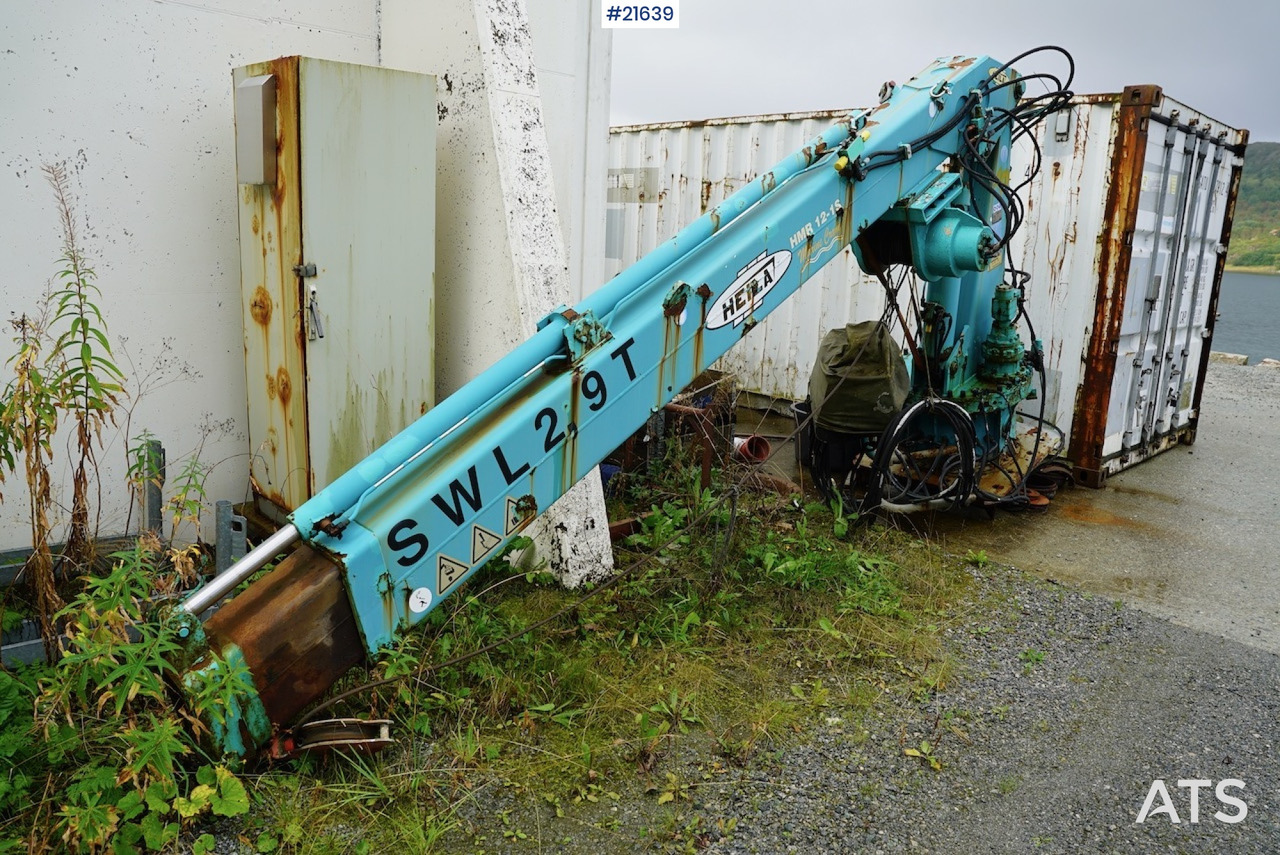 Heila Heila HMR12-1S kran med vinsj (stått på båt) - Grua para caminhão: foto 1 Heila Heila HMR12-1S kran med vinsj (stått på båt) - Grua para caminhão: foto 1