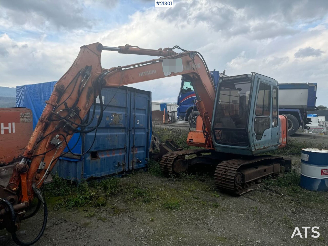 Hitachi EX60 - Escavadora de rastos: foto 2 Hitachi EX60 - Escavadora de rastos: foto 2