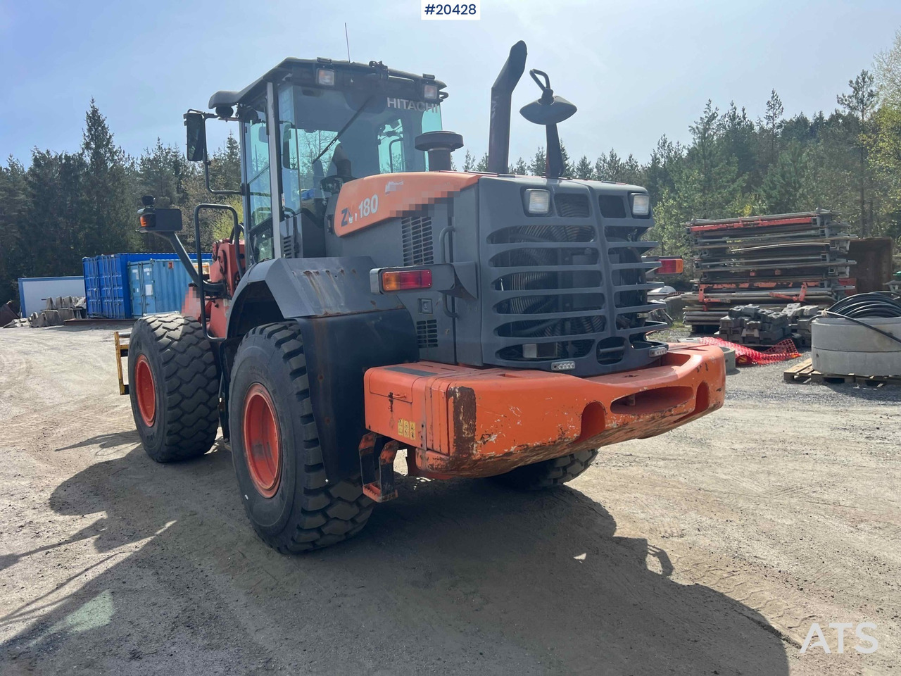 Hitachi ZW 180 - Carregadeira de rodas: foto 2 Hitachi ZW 180 - Carregadeira de rodas: foto 2