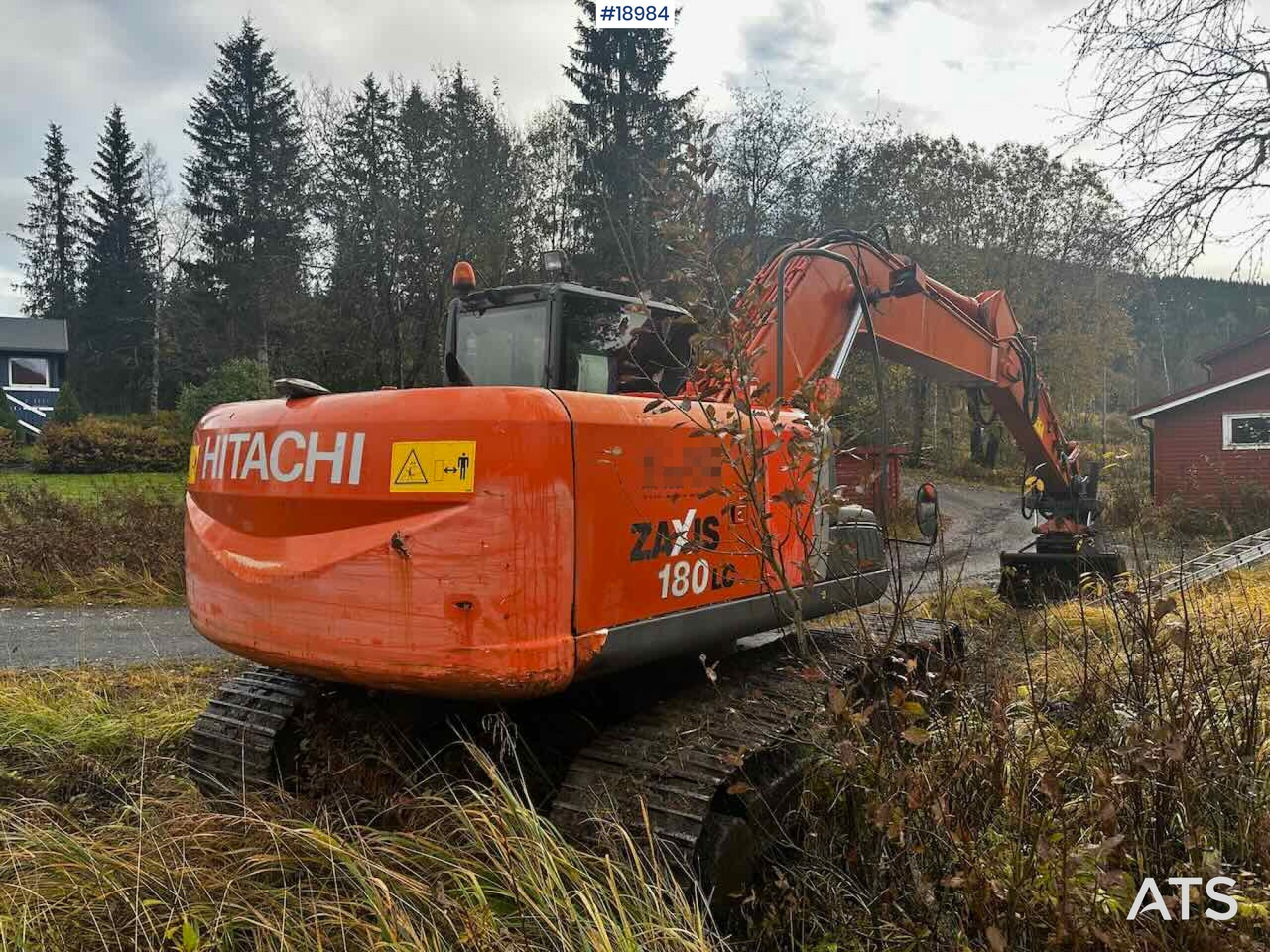 Hitachi ZX180LC-3 - Escavadeira: foto 4 Hitachi ZX180LC-3 - Escavadeira: foto 4