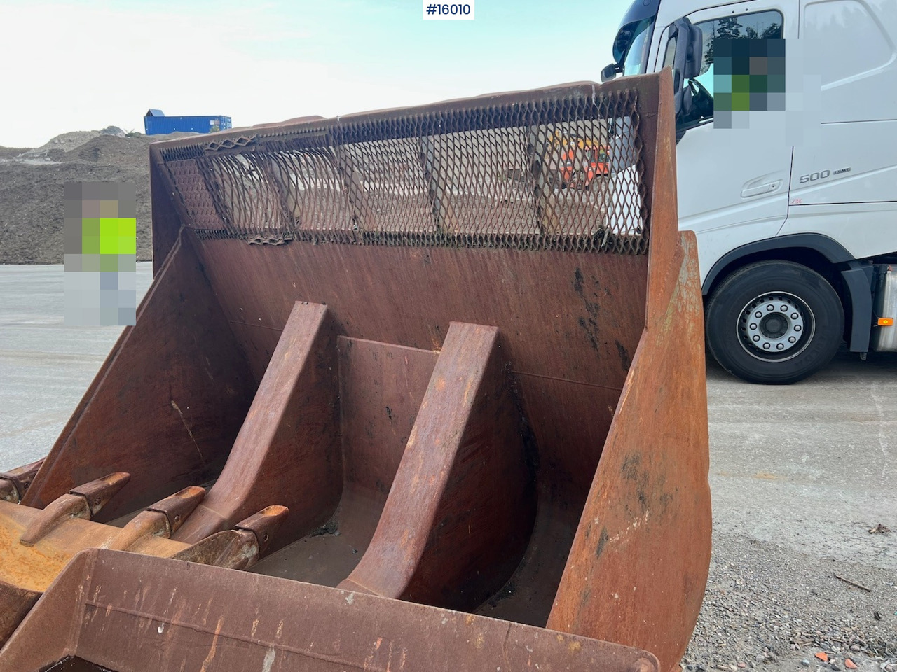 Hjullasterskuffe m/ liten BM feste - Balde escavadora de Máquina de construção: foto 5 Hjullasterskuffe m/ liten BM feste - Balde escavadora de Máquina de construção: foto 5
