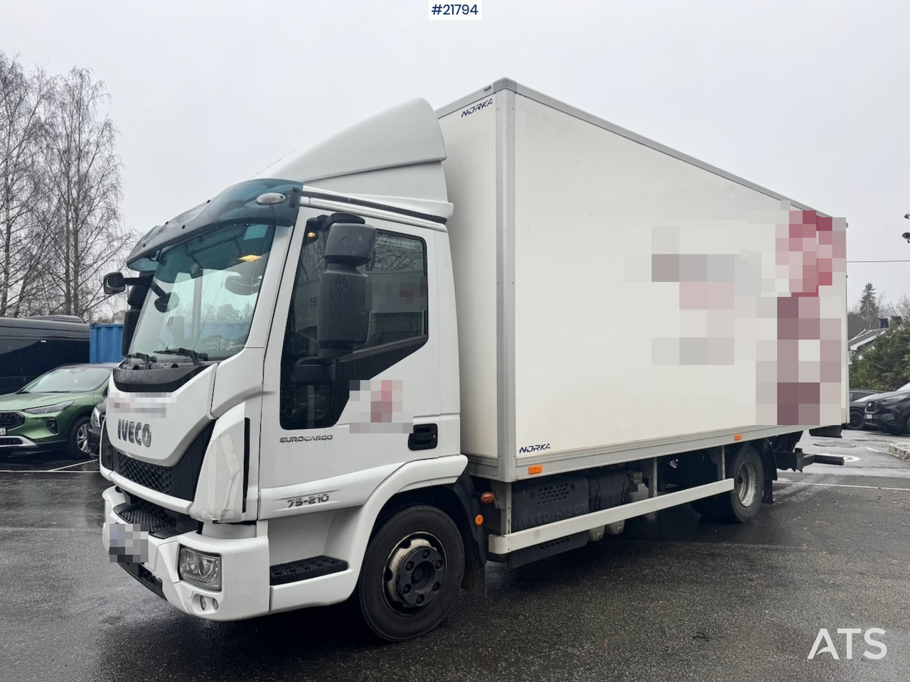 Iveco 75E-210 - Caminhão furgão: foto 2 Iveco 75E-210 - Caminhão furgão: foto 2