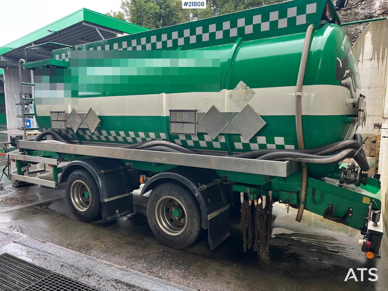 Jyki 2002 jyki ts2-15cr 2 akslet tankhenger rep.objekt - Reboque tanque: foto 2 Jyki 2002 jyki ts2-15cr 2 akslet tankhenger rep.objekt - Reboque tanque: foto 2