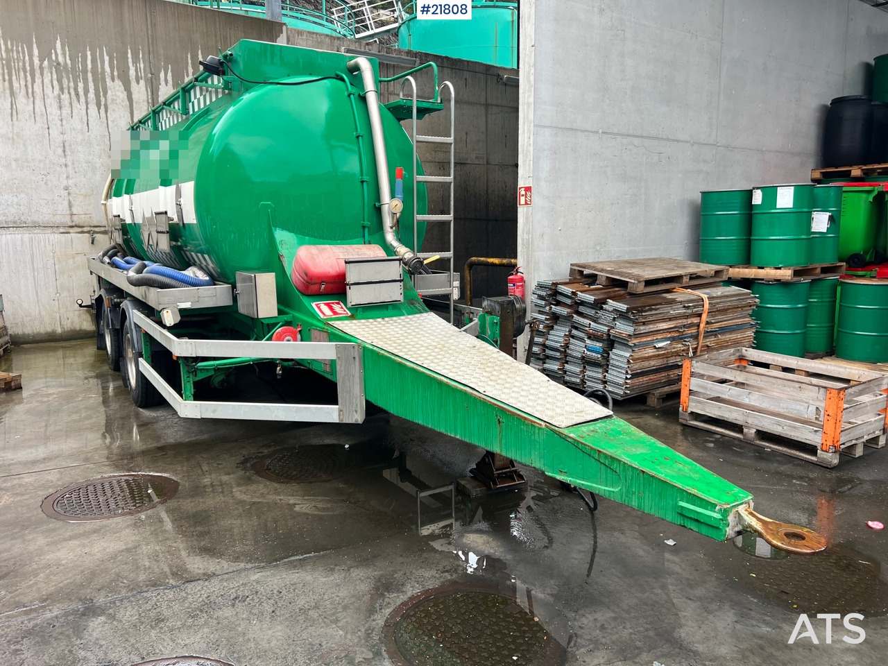 Jyki 2002 jyki ts2-15cr 2 akslet tankhenger rep.objekt - Reboque tanque: foto 4 Jyki 2002 jyki ts2-15cr 2 akslet tankhenger rep.objekt - Reboque tanque: foto 4