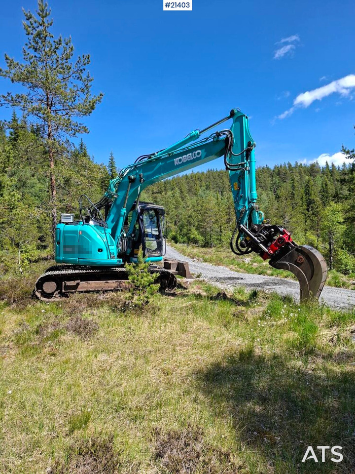 Kobelco Sk140SRLC-3 - Escavadora de rastos: foto 1 Kobelco Sk140SRLC-3 - Escavadora de rastos: foto 1