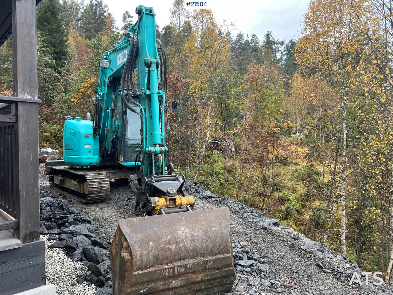 Kobelco Sk75SR-3E gravemaskin m/ pusseskuffe, rototilt og graveskuffe - Escavadora de rastos: foto 4 Kobelco Sk75SR-3E gravemaskin m/ pusseskuffe, rototilt og graveskuffe - Escavadora de rastos: foto 4