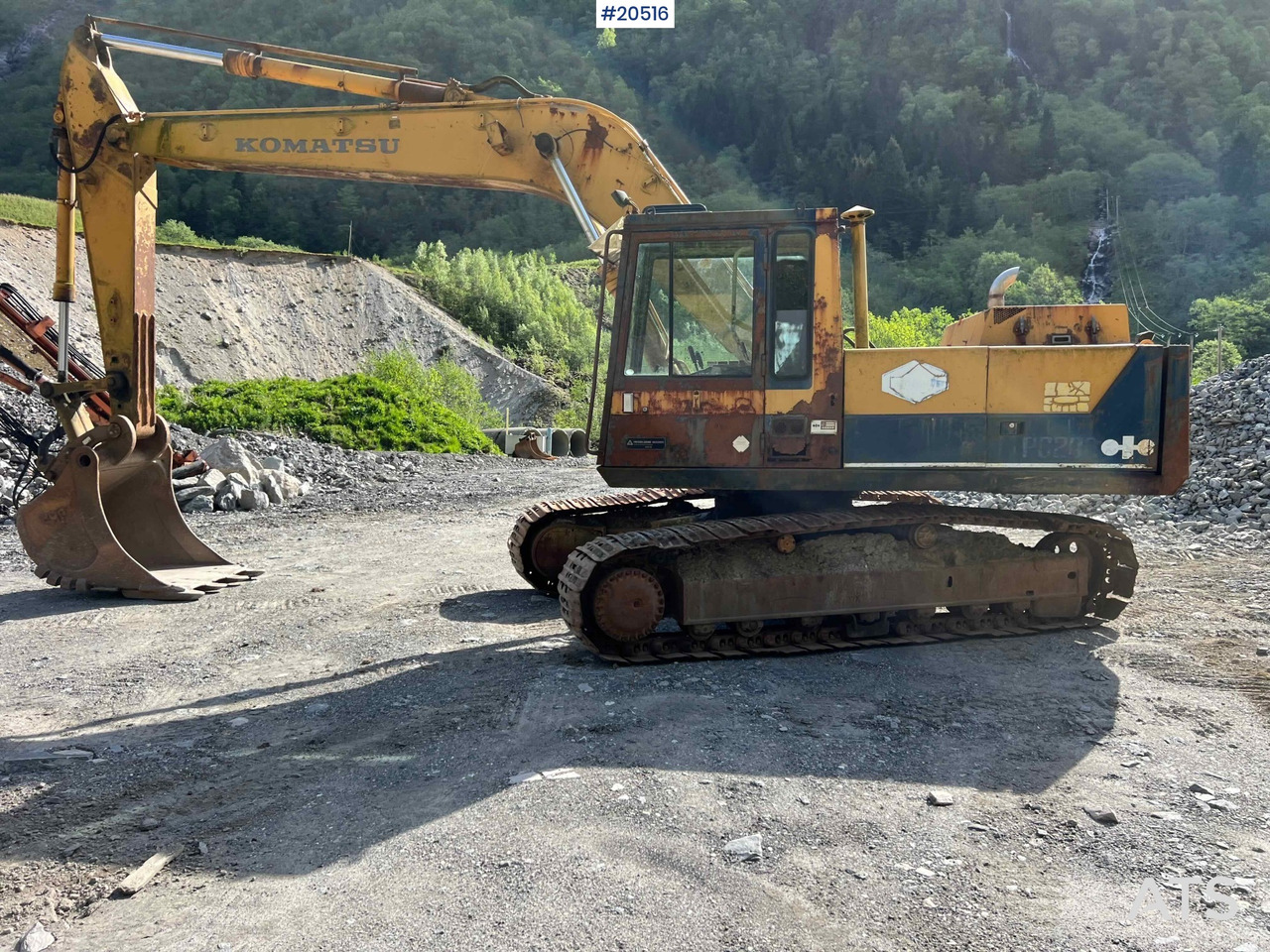 Escavadeira Komatsu PC200-3: foto 25