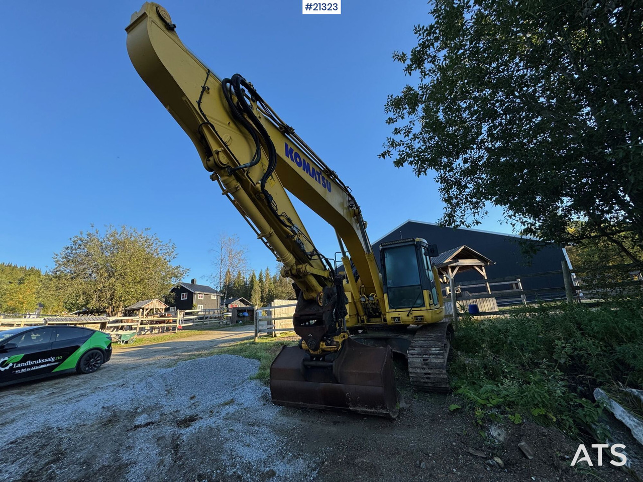 Komatsu PC228 m/ pusseskuffe og rotortilt! - Escavadora de rastos: foto 3 Komatsu PC228 m/ pusseskuffe og rotortilt! - Escavadora de rastos: foto 3