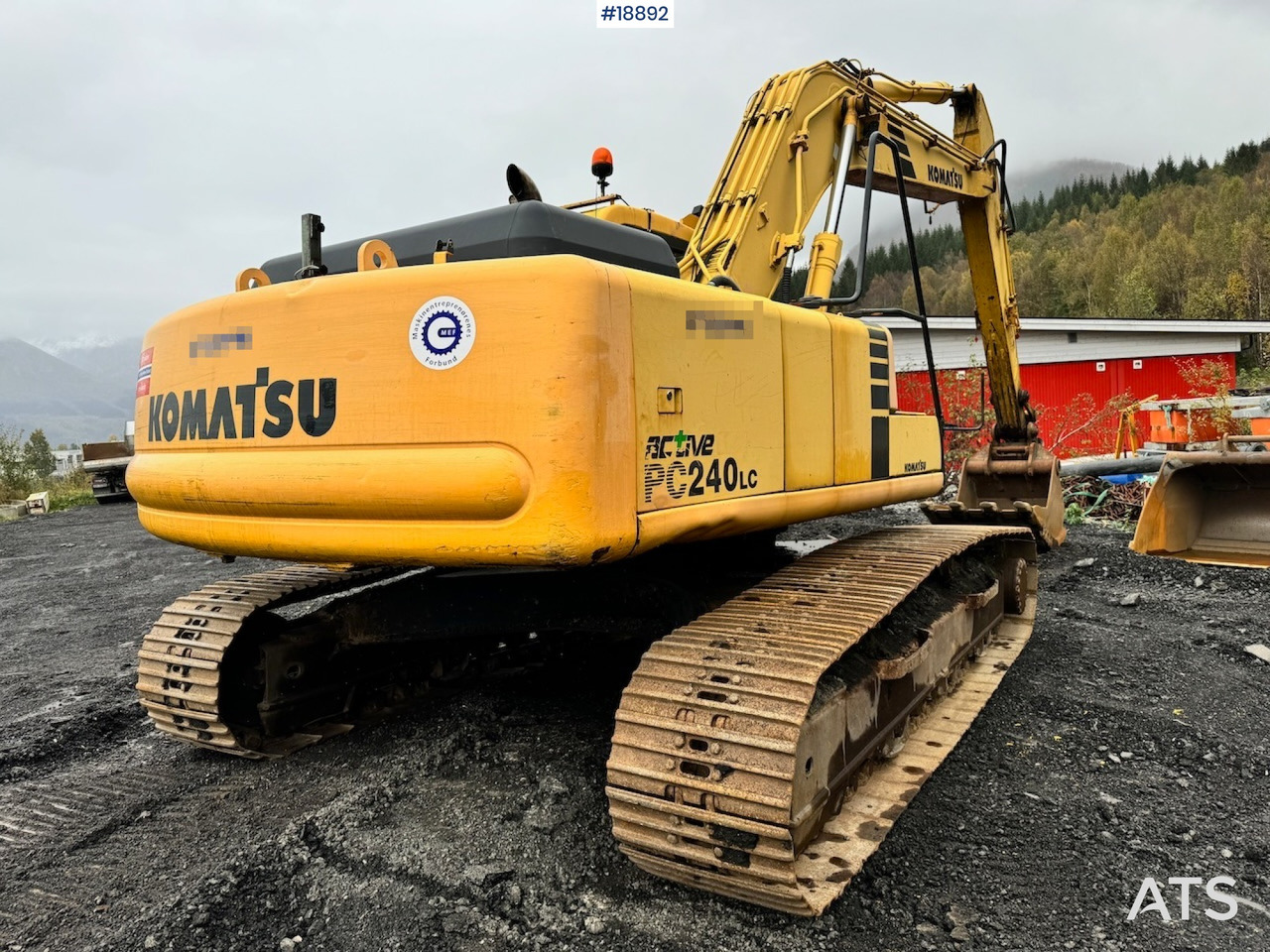 Komatsu PC240LC-6K Beltegraver m/ Graveskuffe - Escavadeira: foto 5 Komatsu PC240LC-6K Beltegraver m/ Graveskuffe - Escavadeira: foto 5