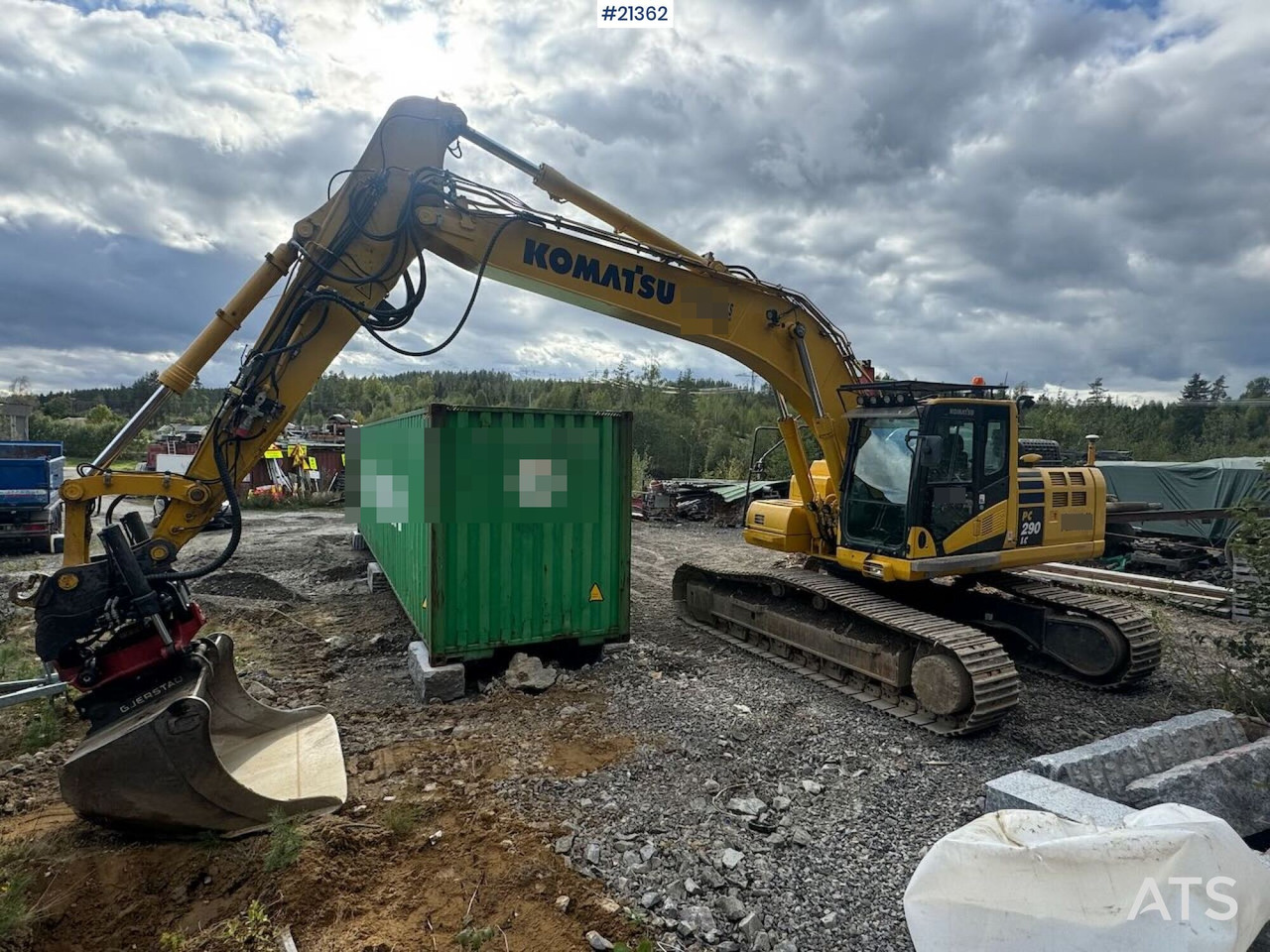 Komatsu PC290LC-11 Beltegraver m/ tilt og 2 skuffer - Escavadora de rastos: foto 3 Komatsu PC290LC-11 Beltegraver m/ tilt og 2 skuffer - Escavadora de rastos: foto 3