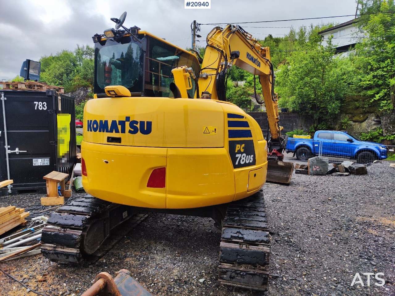 Komatsu PC78US-10 - Escavadora de rastos: foto 5 Komatsu PC78US-10 - Escavadora de rastos: foto 5