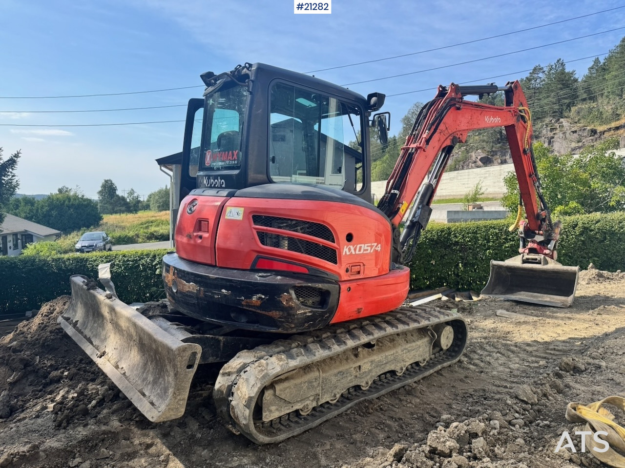 Kubota KX057-4 - Escavadora de rastos: foto 3 Kubota KX057-4 - Escavadora de rastos: foto 3