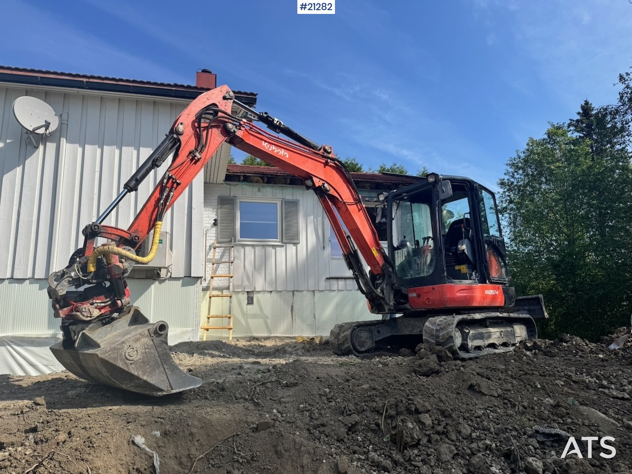 Kubota KX057-4 - Escavadora de rastos: foto 2 Kubota KX057-4 - Escavadora de rastos: foto 2