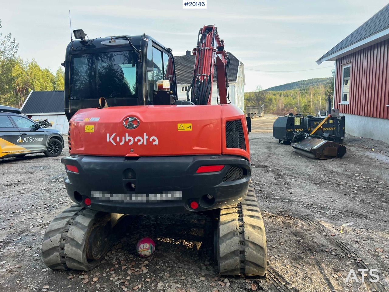 Locação de Kubota KX080-4 Kubota KX080-4: foto 16