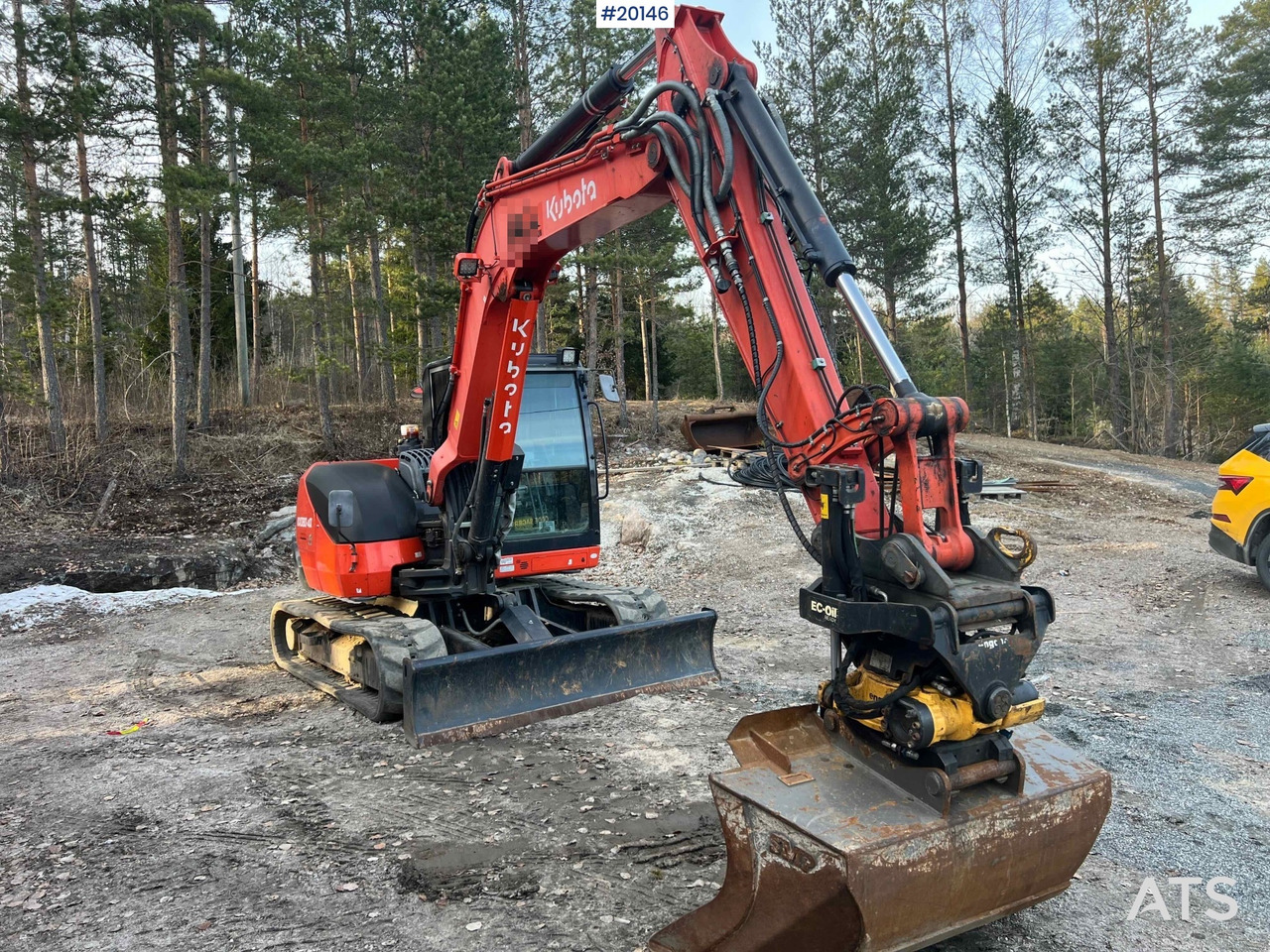 Locação de Kubota KX080-4 Kubota KX080-4: foto 8