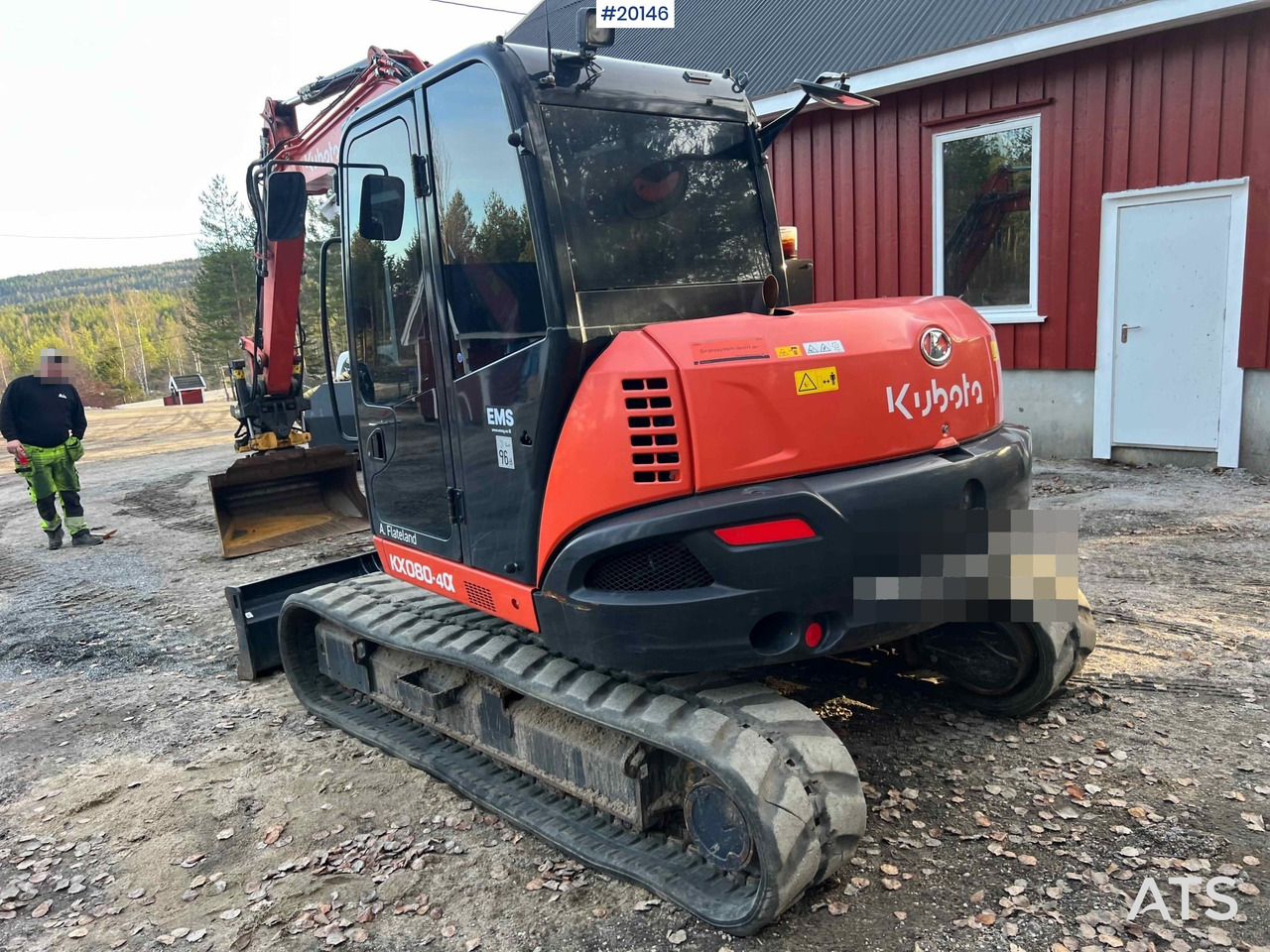Locação de Kubota KX080-4 Kubota KX080-4: foto 22