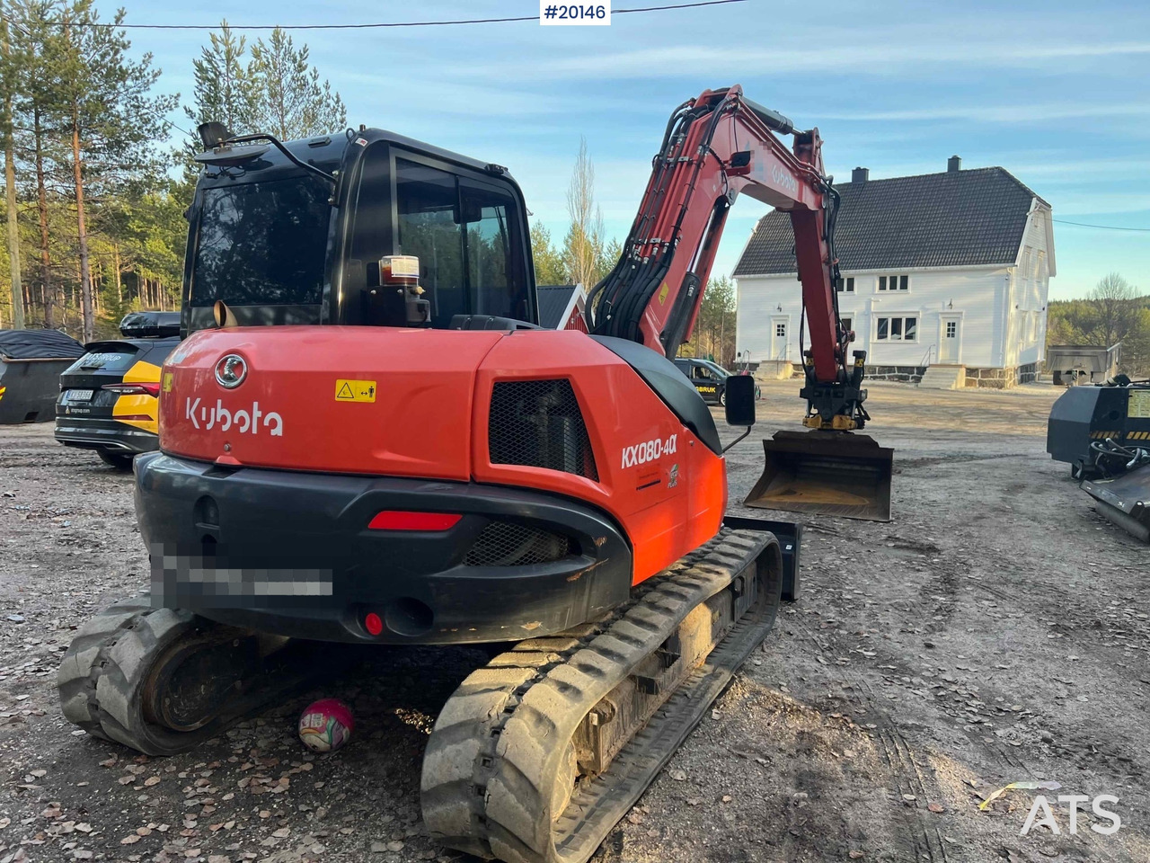 Locação de Kubota KX080-4 Kubota KX080-4: foto 14