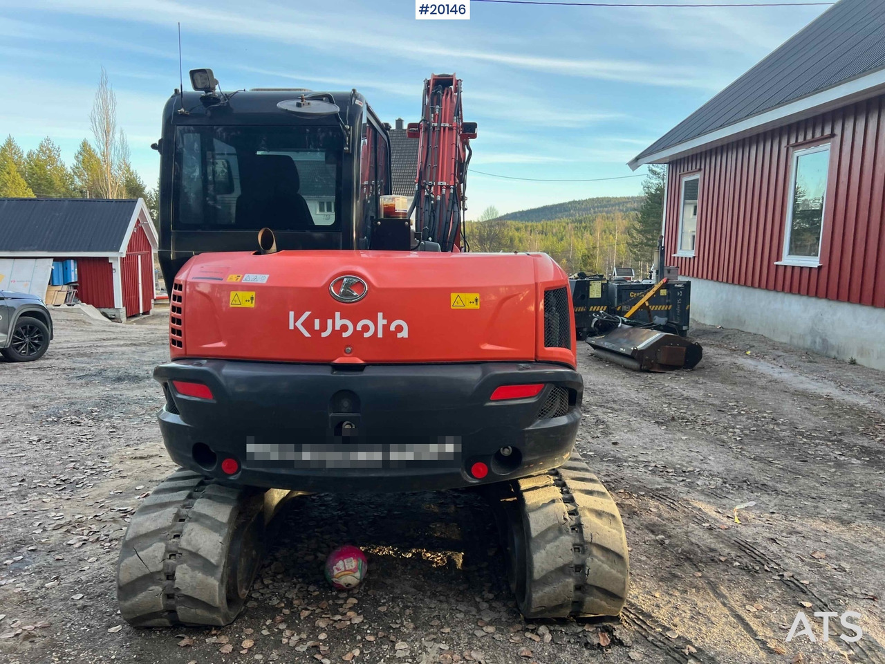 Locação de Kubota KX080-4 Kubota KX080-4: foto 17