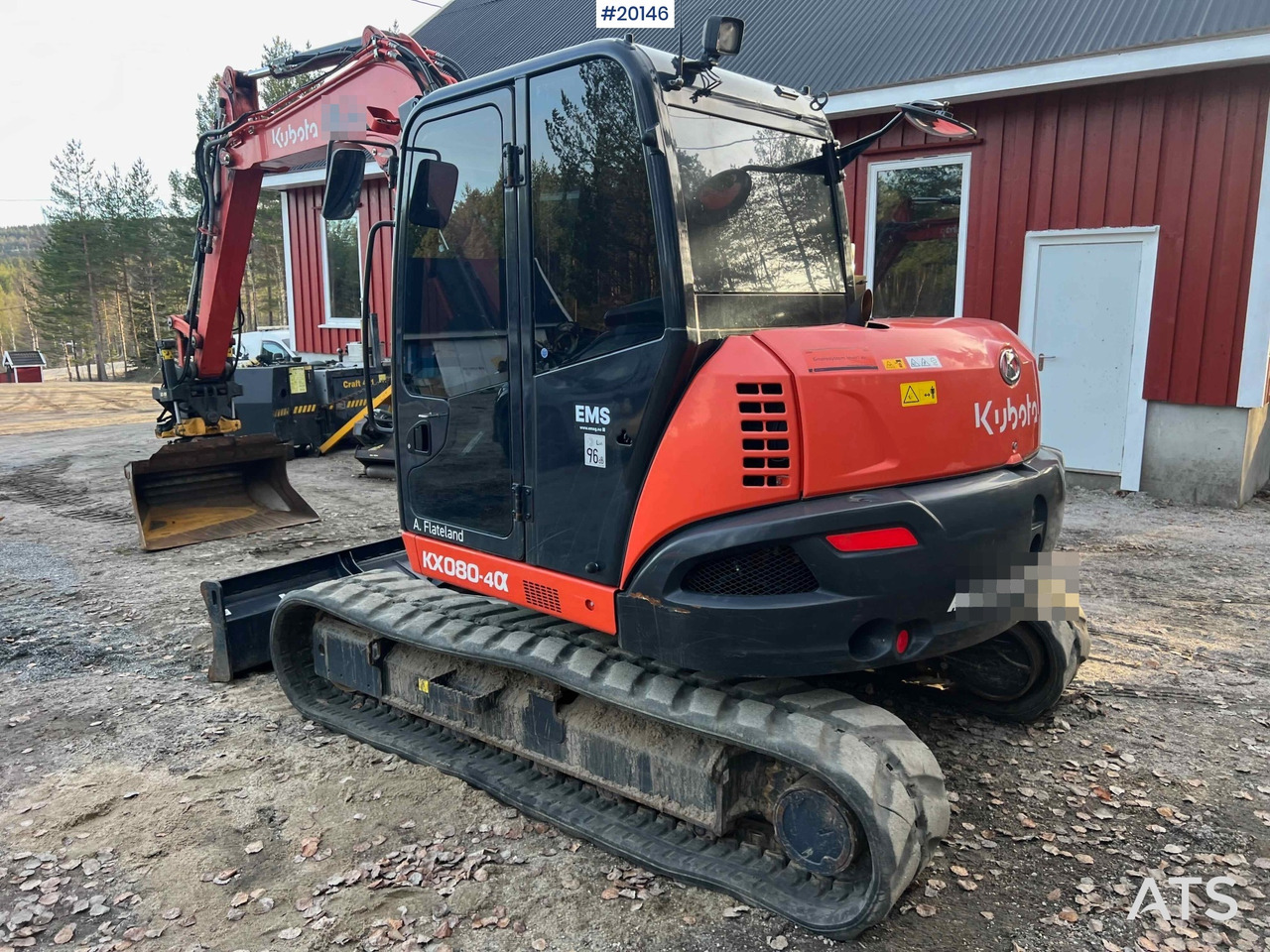 Locação de Kubota KX080-4 Kubota KX080-4: foto 23