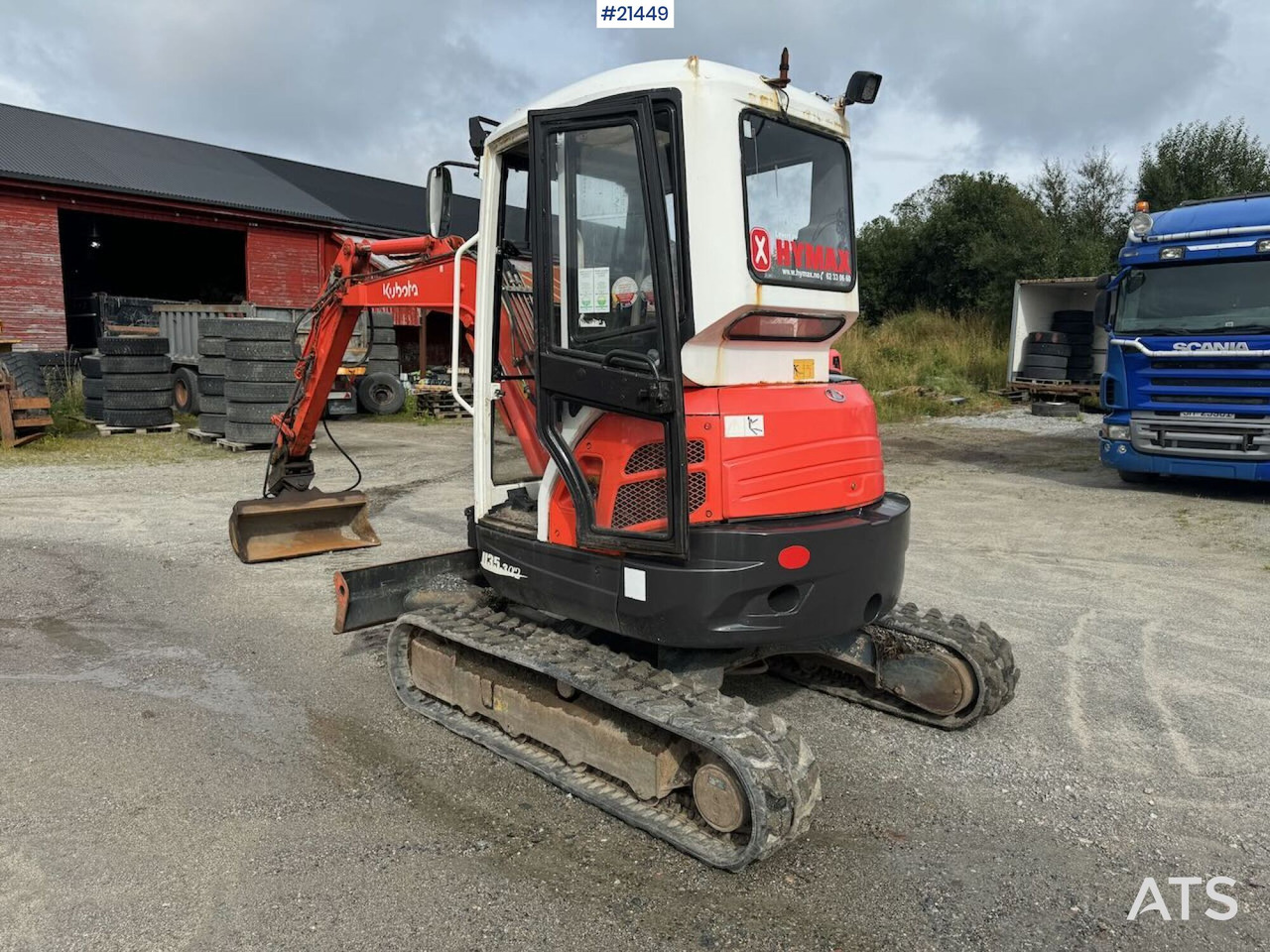 Kubota U35-3 - Mini escavadeira: foto 3 Kubota U35-3 - Mini escavadeira: foto 3