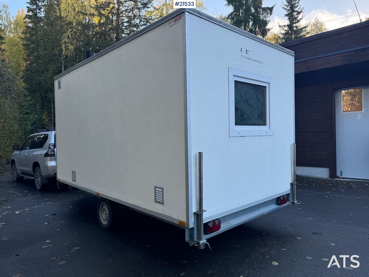 Letthus brakke - Casa contentor, Reboque: foto 5 Letthus brakke - Casa contentor, Reboque: foto 5