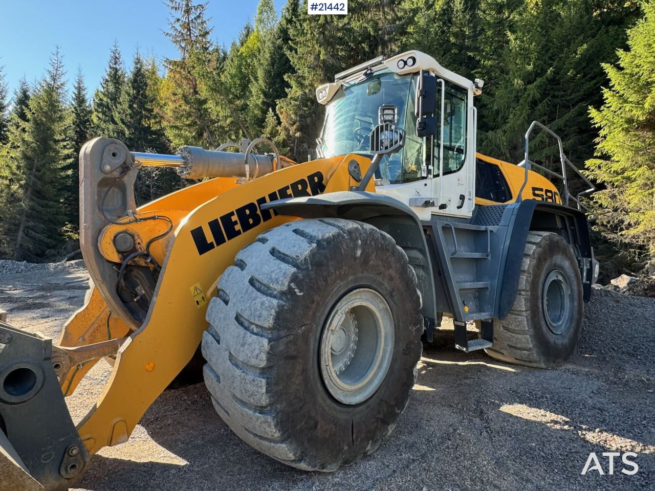 Liebherr L580 - Carregadeira de rodas: foto 4 Liebherr L580 - Carregadeira de rodas: foto 4